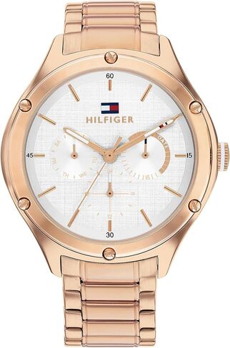Tommy Hilfiger Women's Quartz Multi-Function Watch with Taupe Dial (Model: 1782658) in Kuwait