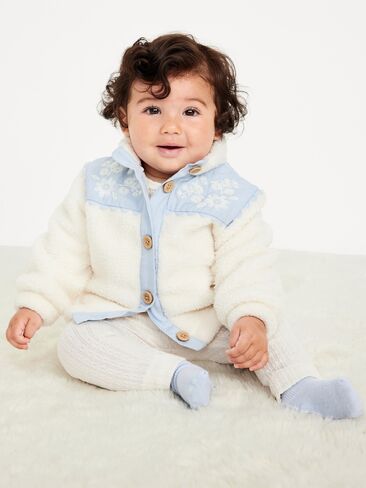 سترة Old Navy Sherpa للأطفال - Creme De La Creme in Saudi Arabia