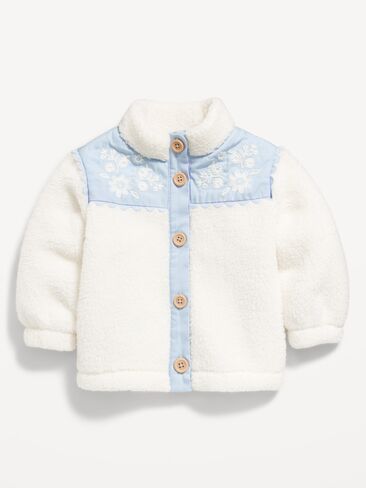 سترة Old Navy Sherpa للأطفال - Creme De La Creme in Saudi Arabia