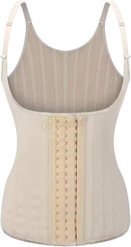 BGGJJ Women Latex Waist Trainer Binders Shapers Girdles Body Shapewear Sport Vest in Saudi Arabia