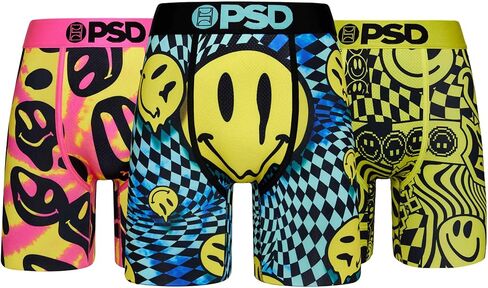 PSD Men's Daisy Trip Boxer Briefs, Multi, L in Saudi Arabia