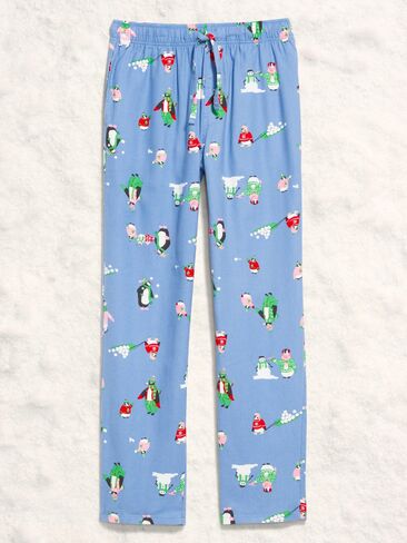Old Navy Flannel Pajama Pants for Men - Penguins (Match The Fam!) in Saudi Arabia
