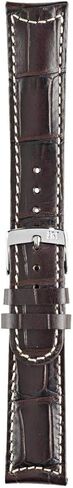 Morellato Guttuso Calf Leather Watch Strap - Chrome-plated Stainless Steel Buckle - MANUFATTI Collection in Saudi Arabia