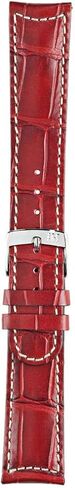 Morellato Guttuso Calf Leather Watch Strap - Chrome-plated Stainless Steel Buckle - MANUFATTI Collection in Saudi Arabia