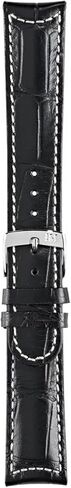 Morellato Guttuso Calf Leather Watch Strap - Chrome-plated Stainless Steel Buckle - MANUFATTI Collection in Saudi Arabia
