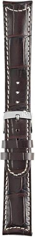 Morellato Guttuso Calf Leather Watch Strap - Chrome-plated Stainless Steel Buckle - MANUFATTI Collection in Saudi Arabia