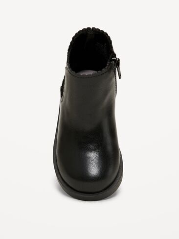 Old Navy Faux-Leather Chelsea Boots for Toddler Girls - BlackJack in Saudi Arabia