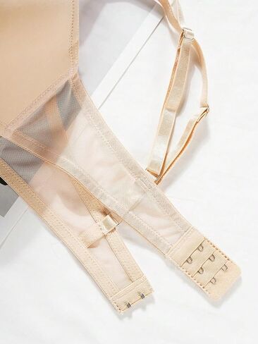 Deep V Wireless Seamless Bra 3 Pack, Adjustable Strap Everyday Bralette for Low Neck Outfits in Saudi Arabia