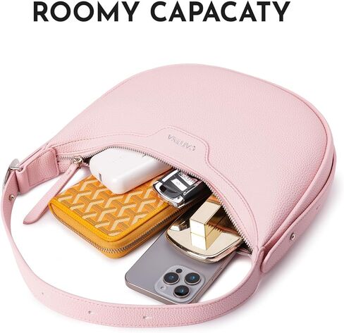 Crescent Bags Clutch Handbag For Women - Half Moon Clutch Purses Shoulder Bags Trendy Crossbody Hobo Purse with Adjustable in Kuwait