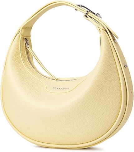 Crescent Bags Clutch Handbag For Women - Half Moon Clutch Purses Shoulder Bags Trendy Crossbody Hobo Purse with Adjustable in Kuwait