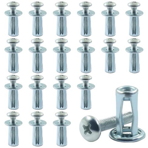 20 pcs مرساة الباب المجوف ، M4 × 20 تجويف تجويف جوفاء التثبيت مرساة جدار جوف in Kuwait