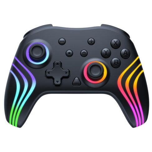 Pogriko Controller for Nintendo Switch Controller for Switch/Lite/OLED with LED Star, Double Vibration/Wake-Up/Screenshot/Motion Control in Saudi Arabia