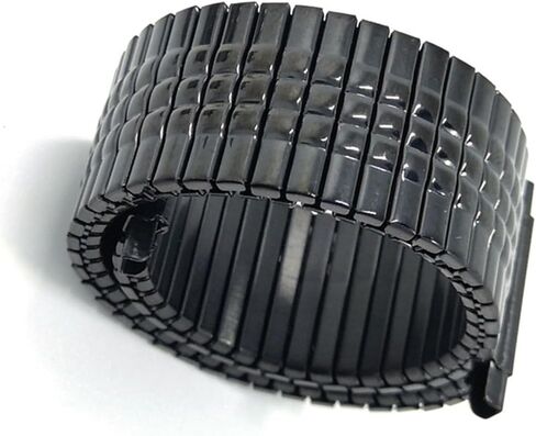 16-22mm Stainless Steel Elastic Watch Band Metal Stretch Expansion Wrist Strap For Men Women Universal Bracelet in Saudi Arabia