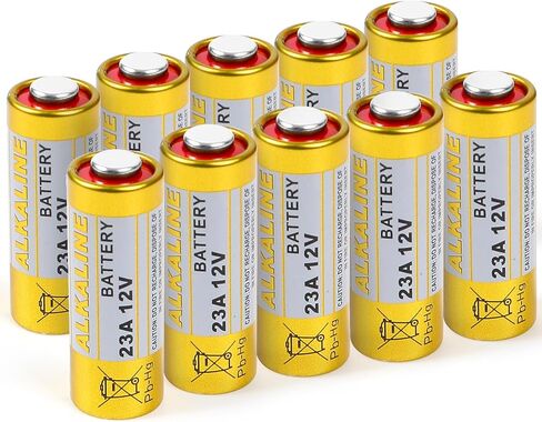 SuperPower A23 23A 8LR23 21/23 GP23 MN21 23GA Battery 12V Alkaline Battery (10 Batteries) in Saudi Arabia
