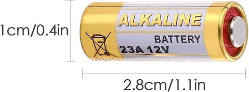 SuperPower A23 23A 8LR23 21/23 GP23 MN21 23GA Battery 12V Alkaline Battery (10 Batteries) in Saudi Arabia