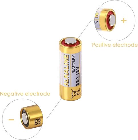 SuperPower A23 23A 8LR23 21/23 GP23 MN21 23GA Battery 12V Alkaline Battery (10 Batteries) in Saudi Arabia