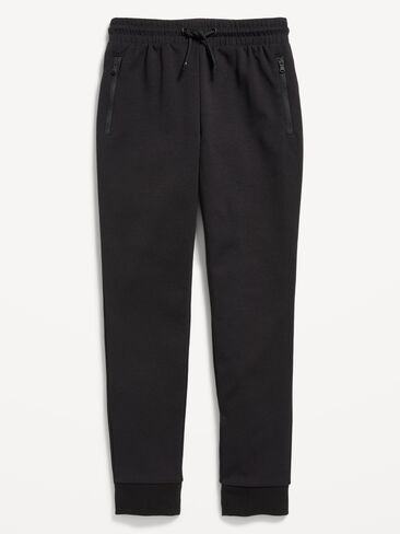 Old Navy Slim High-Waisted Dynamic Fleece Joggers for Girls - Black Jack in Saudi Arabia