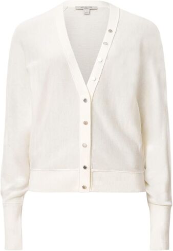 AllSaints Womens Honor V Cardigan Black Size Large in Saudi Arabia
