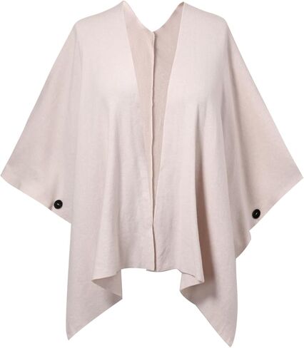 Women's Lightweight Cardigan - Soft Acrylic Blend Knit Wrap with Shawl Collar in Saudi Arabia