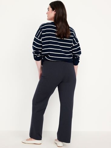 Old Navy Extra High-Waisted Stevie Straight Pants - Navy Captain in Saudi Arabia