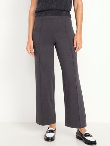 Old Navy Extra High-Waisted Stevie Straight Pants - Original Gray in Saudi Arabia