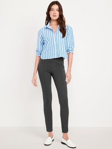 Old Navy Extra High-Waisted Stevie Skinny Pants - Original Gray in Saudi Arabia