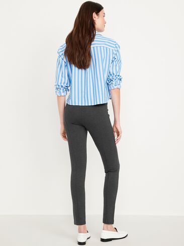 Old Navy Extra High-Waisted Stevie Skinny Pants - Original Gray in Saudi Arabia