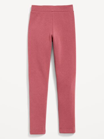 Old Navy High-Waisted Full-Length Fleece Leggings for Girls - INCABERRY in Saudi Arabia