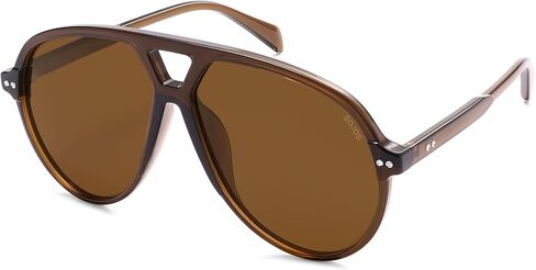 SOJOS Oversized Retro Aviator Sunglasses for Women Men Tangle Free Classic Vintage 70s Shades SJ2665 in Saudi Arabia