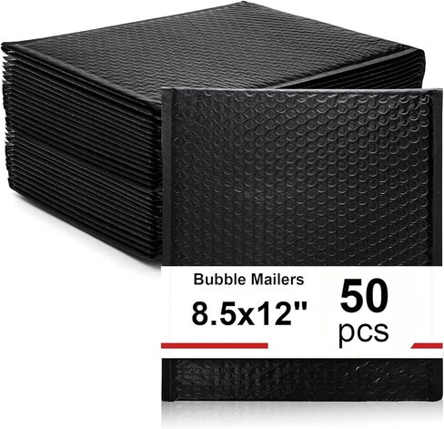 Nicunom 100 Pack Poly Bubble Mailers 6x10 Inch Self Seal Padded Envelopes Waterproof Shipping Envelopes, Purple in Saudi Arabia