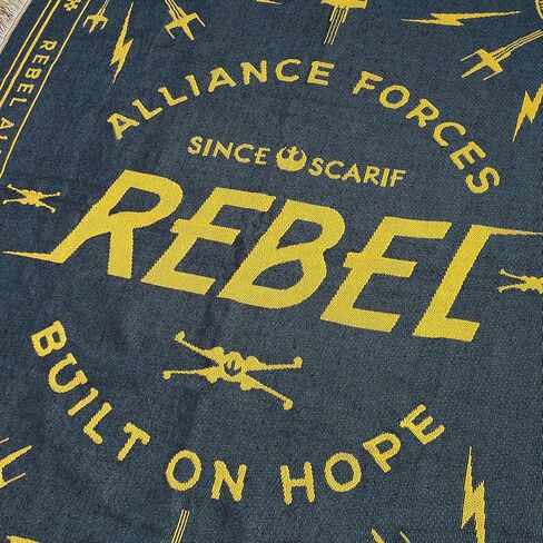 Heroes & Villains Star Wars Rebel Yarn Dyed Tapestry Throw Wall-Hanging in Saudi Arabia