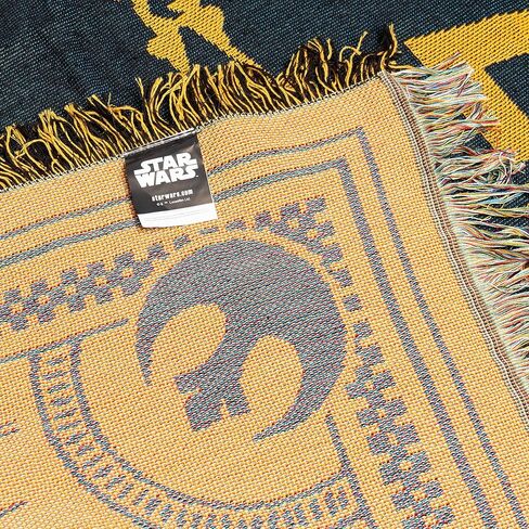 Heroes & Villains Star Wars Rebel Yarn Dyed Tapestry Throw Wall-Hanging in Saudi Arabia