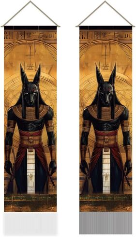 AHANDMAKER Pack of 2 Medieval Viking Tapestries, Armor Knight Vertical Long Tapestry, Doorway Curtain Tassel Wall Hanging for Bedroom Living Room, 13 x 51 Inch in Saudi Arabia