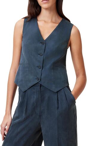 AllSaints womens Averie Ten Waistcoat in Saudi Arabia