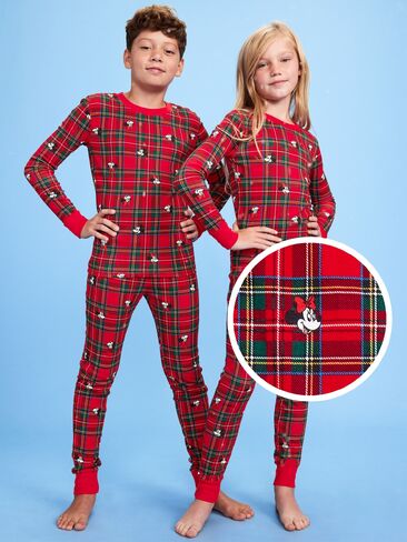 طقم بيجامة Old Navy Old Navy x Disney برسومات محايدة للجنسين للأطفال - منقوشة ميكي وميني (تطابق العائلة!) in Saudi Arabia