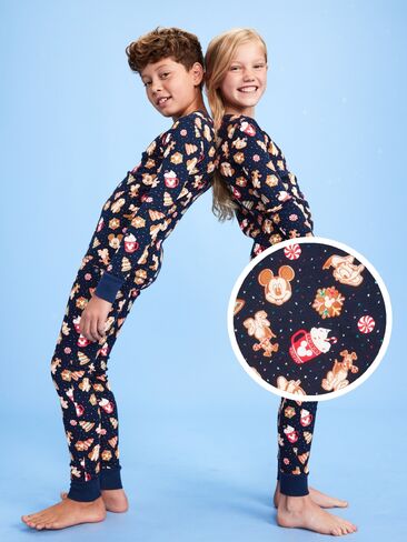 Old Navy Old Navy x Disney Gender-Neutral Graphic Snug-Fit Pajama Set for Kids - Disney Cookies Party (Match The Fam!) in Saudi Arabia