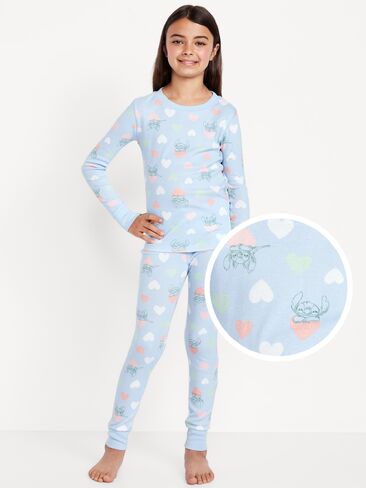 Old Navy Disney© Lilo & Stitch Snug-Fit Graphic Pajama Set for Girls - Stitch in Saudi Arabia