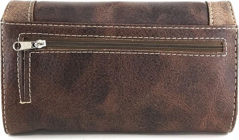 Zelris Spring Bloom Western Cross Women Crossbody Wrist Trifold Wallet in Saudi Arabia