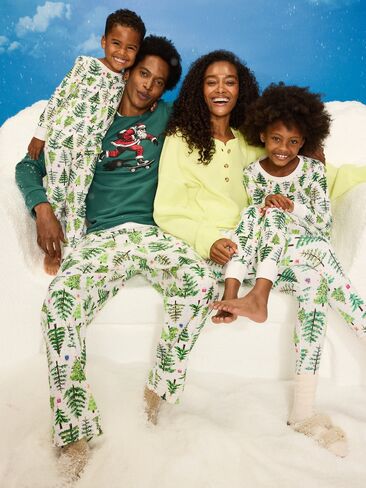 Old Navy 2-Way-Zip Sleep & Play Footed One-Piece for Baby - Christmas Tree (Match The Fam!) in Saudi Arabia