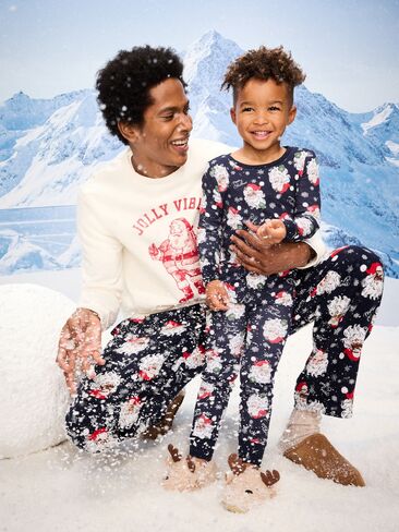قطعة واحدة للأطفال من Old Navy بسحاب ثنائي الاتجاه للنوم واللعب - جولي سانتا (تطابق العائلة!) in Saudi Arabia