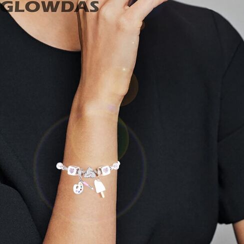 Celtic Trinity Knot Charms, 925 Sterling Silver Infinity Knotted Charms, Infinite Heart Shamrock Clear CZ Beads, fit Pandora Irish Bracelet, Gifts for Aunt/Uncle/St Patricks Day in Saudi Arabia