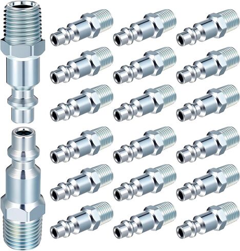 12 Pcs 775 1/4" FNPT A Style Coupler 1/4" FNPT a Style Air Fittings Compatible with Milton a Style Plugs #778, #777, #777-4, #777-6, #1777-4 and #1777-6 in Saudi Arabia