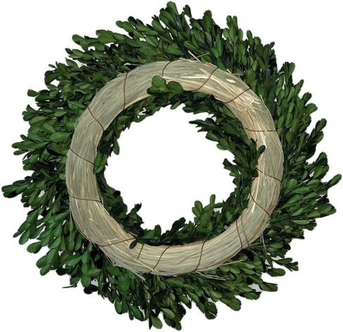 إكليل خشب البقس المحفوظ من Tradingsmith مقاس 35.56 سم - باب معلق على الحائط لمزرعة وديكور ريفي in Kuwait