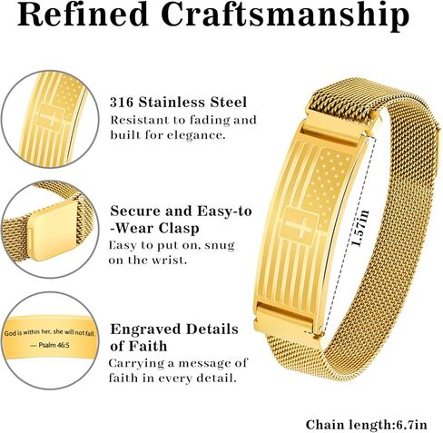 Alissl Cross Bracelet for Women,Christian Jewelry Faith Scripture Bracelets with Bible Verse,Inspirational Christian Religious Faith Gifts for Valentines Day Baptism Communion in Saudi Arabia