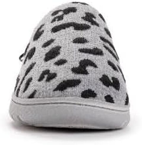 MUK LUKS Women's Nony Flyknit Slipper, Grey, S in Saudi Arabia