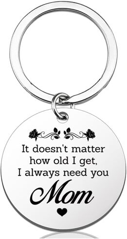 هدايا الأم من ابنتها لعيد الميلاد، أنا دائمًا بحاجة إليك سلسلة مفاتيح هدايا عيد الأم للأم الأم in Kuwait