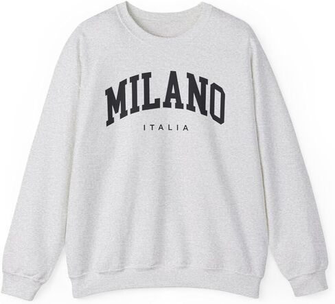 CUSTOMI Milan Italy Adult Unisex Crewneck Sweatshirt in Saudi Arabia