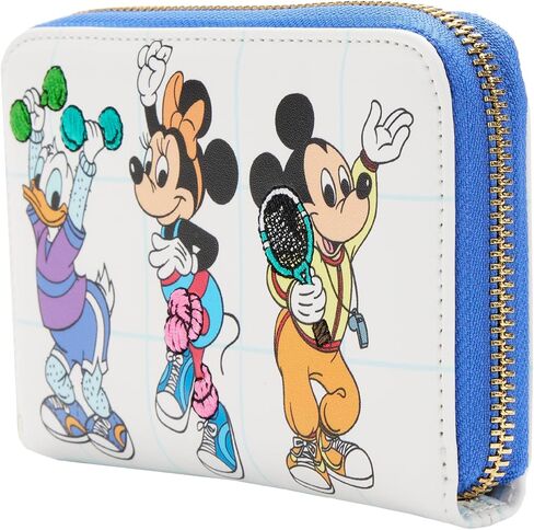 Loungefly DISNEY MOUSERCISE ZIP AROUND WALLET in Saudi Arabia