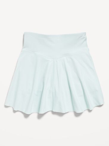 Old Navy High-Waisted PowerSoft Skort for Girls - SEAFOAM in Saudi Arabia