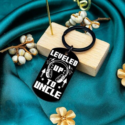Promoted to Uncle Baby Announcement Gifts Uncles Gifts from Niece Nephew Keychain Best Uncles ever Gift Fathers Day Birthday Christmas for First Time New Uncle Kering in Saudi Arabia